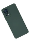 Newface Xiaomi Redmi Note 11 Pro Kılıf Nano içi Kadife Silikon - Koyu Yeşil