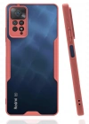 Newface Xiaomi Redmi Note 11 Pro Kılıf Platin Silikon - Pembe