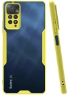 Newface Xiaomi Redmi Note 11 Pro Kılıf Platin Silikon - Sarı
