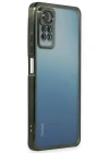 Newface Xiaomi Redmi Note 11 Pro Kılıf Razer Lensli Silikon - Yeşil
