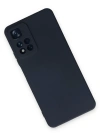 Newface Xiaomi Redmi Note 11 Pro Plus 5G Kılıf Nano içi Kadife Silikon - Lacivert