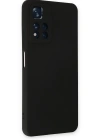 Newface Xiaomi Redmi Note 11 Pro Plus 5G Kılıf Nano içi Kadife Silikon - Siyah