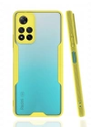 Newface Xiaomi Redmi Note 11 Pro Plus 5G Kılıf Platin Silikon - Sarı