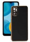 Newface Xiaomi Redmi Note 11 SE Kılıf Volet Silikon - Siyah