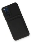 Newface Xiaomi Redmi Note 11S Kılıf Kelvin Kartvizitli Silikon - Siyah