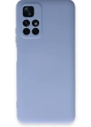 Newface Xiaomi Redmi Note 11T Kılıf Nano içi Kadife Silikon - Lila