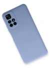 Newface Xiaomi Redmi Note 11T Kılıf Nano içi Kadife Silikon - Lila