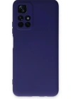 Newface Xiaomi Redmi Note 11T Kılıf Nano içi Kadife Silikon - Mor