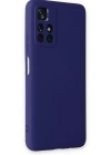 Newface Xiaomi Redmi Note 11T Kılıf Nano içi Kadife Silikon - Mor