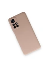 Newface Xiaomi Redmi Note 11T Kılıf Nano içi Kadife Silikon - Pudra