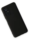 Newface Xiaomi Redmi Note 11T Kılıf Nano içi Kadife Silikon - Siyah