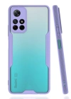 Newface Xiaomi Redmi Note 11T Kılıf Platin Silikon - Lila