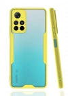 Newface Xiaomi Redmi Note 11T Kılıf Platin Silikon - Sarı