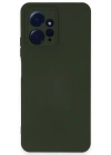 Newface Xiaomi Redmi Note 12 4G Kılıf Nano içi Kadife Silikon - Koyu Yeşil