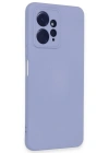 Newface Xiaomi Redmi Note 12 4G Kılıf Nano içi Kadife Silikon - Lila