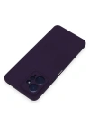 Newface Xiaomi Redmi Note 12 4G Kılıf Nano içi Kadife Silikon - Mor