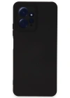 Newface Xiaomi Redmi Note 12 4G Kılıf Nano içi Kadife Silikon - Siyah
