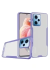 Newface Xiaomi Redmi Note 12 5G Kılıf Platin Silikon - Lila