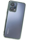 Newface Xiaomi Redmi Note 12 5G Kılıf Razer Lensli Silikon - Yeşil