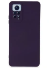 Newface Xiaomi Redmi Note 12 Pro 4G Kılıf Nano içi Kadife Silikon - Mor