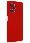 Newface Xiaomi Redmi Note 12 Pro 5G Kılıf Nano içi Kadife Silikon - Kırmızı