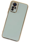 Newface Xiaomi Redmi Note 12S Kılıf Volet Silikon - Açık Yeşil