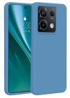 Newface Xiaomi Redmi Note 13 4G Kılıf First Silikon - Mavi
