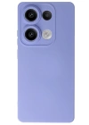 Newface Xiaomi Redmi Note 13 4G Kılıf Nano içi Kadife Silikon - Lila