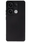 Newface Xiaomi Redmi Note 13 4G Kılıf Nano içi Kadife Silikon - Siyah