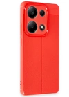 Newface Xiaomi Redmi Note 13 Pro 4G Kılıf Auto Focus Kapak - Kırmızı