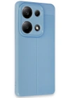 Newface Xiaomi Redmi Note 13 Pro 4G Kılıf Auto Focus Kapak - Mavi