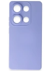 Newface Xiaomi Redmi Note 13 Pro 4G Kılıf Nano içi Kadife Silikon - Lila