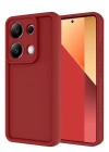 Newface Xiaomi Redmi Note 13 Pro 4G Kılıf Viera Silikon - Kırmızı
