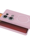 Newface Xiaomi Redmi Note 13 Pro 4G Regal Magsafe Standlı Kapak - Açık Pembe