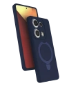Newface Xiaomi Redmi Note 13 Pro 4G Regal Magsafe Standlı Kapak - Lacivert