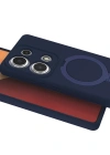 Newface Xiaomi Redmi Note 13 Pro 4G Regal Magsafe Standlı Kapak - Lacivert