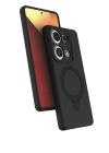 Newface Xiaomi Redmi Note 13 Pro 4G Regal Magsafe Standlı Kapak - Siyah