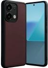 Newface Xiaomi Redmi Note 13 Pro 5G Kılıf Aras Deri Kapak - Bordo