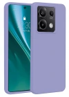 Newface Xiaomi Redmi Note 13 Pro 5G Kılıf First Silikon - Lila