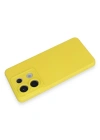Newface Xiaomi Redmi Note 13 Pro 5G Kılıf Nano içi Kadife Silikon - Sarı