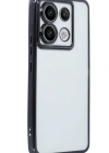 Newface Xiaomi Redmi Note 13 Pro 5G Kılıf Razer Lensli Silikon - Siyah