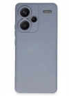Newface Xiaomi Redmi Note 13 Pro Plus Kılıf Nano içi Kadife Silikon - Gri