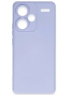 Newface Xiaomi Redmi Note 13 Pro Plus Kılıf Nano içi Kadife Silikon - Lila