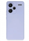 Newface Xiaomi Redmi Note 13 Pro Plus Kılıf Nano içi Kadife Silikon - Lila