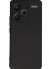Newface Xiaomi Redmi Note 13 Pro Plus Kılıf Nano içi Kadife Silikon - Siyah