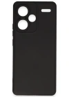 Newface Xiaomi Redmi Note 13 Pro Plus Kılıf Nano içi Kadife Silikon - Siyah