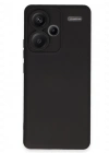 Newface Xiaomi Redmi Note 13 Pro Plus Kılıf Nano içi Kadife Silikon - Siyah