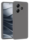 Newface Xiaomi Redmi Note 14 4G Kılıf First Silikon - Gri