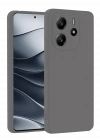 Newface Xiaomi Redmi Note 14 4G Kılıf First Silikon - Gri