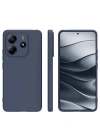 Newface Xiaomi Redmi Note 14 4G Kılıf First Silikon - Lacivert